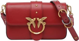 Pinko Mini Love One Slouchy Crossbody Bag