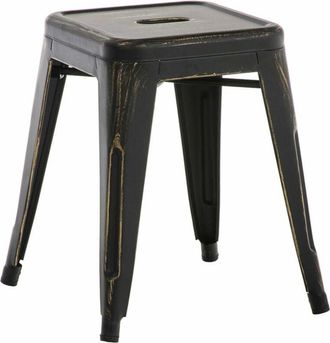 Clp Sgabello Armin nero-oro