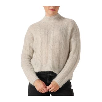 des petit hauts Alonzo Turtleneck - Dames - Coltruien - Beige - M - Wol - Truien & Vesten