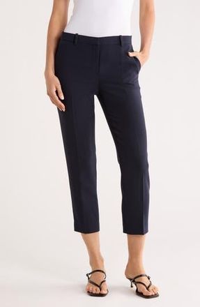 Theory Treeca Crepe Pants in New Navy at Nordstrom Rack, Size 00