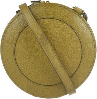 Bulgari Tweedehands leren schoudertassen - Dames - Vintage Schoudertas - Beige - ONE Size - Vintage