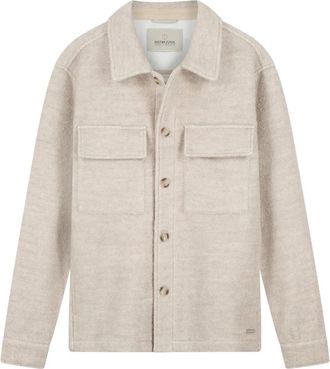 Dstrezzed DS Riley Teddy Overshirt - - Shirts - Uomo - Beige - S