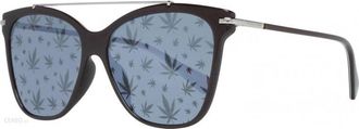 Police Womens SPL404E556XKL 55 Sunglasses - Brown - One Size