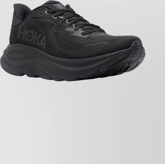 Hoka One One breathable sneakers with round toe design