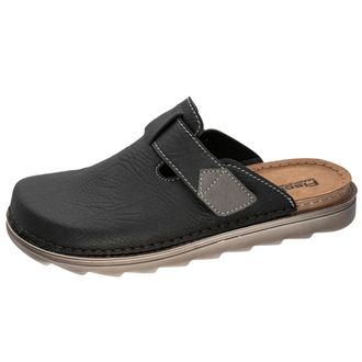 Fischer Markenschuh Fischer Mens Lars Mule, Black, 10.5 UK