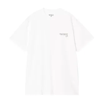 Carhartt Work in Progress Garble Short Sleeve T-Shirt White I036007-02-XX