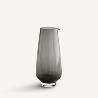 AM.PM Handgeblazen karaf van gerookt glas, MANEVA