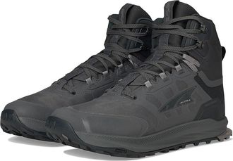 Altra Lone Peak 9 Waterproof Mid Mens Climbing Shoes Black : 10.5 D - Medium, Synthetic