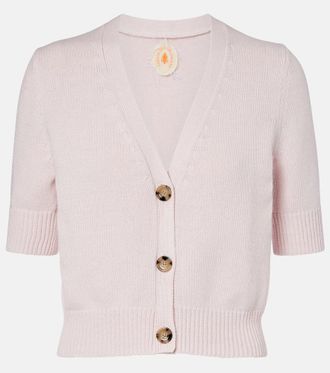 Jardin Des Orangers Cotton and cashmere cardigan