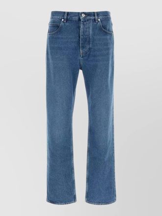 Bottega Veneta straight leg denim jeans five pocket design