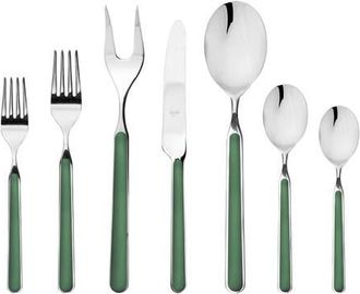 Mepra Fantasia Flatware Set - 32 Pieces in Green at Nordstrom