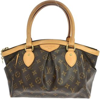 Louis Vuitton Tivoli Monogram Brown Canvas Handbag (Pre-Owned)