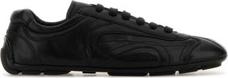 Prada Black Nappa Leather Montecarlo Re Edition 2005 Sneakers