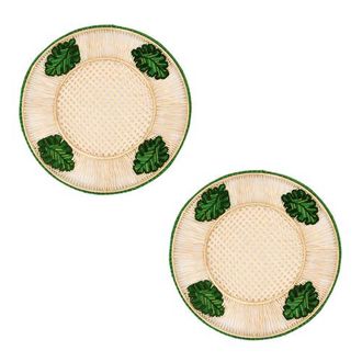 Coro Cora Leaves 3D Placemat - Set of 2 in Green at Nordstrom