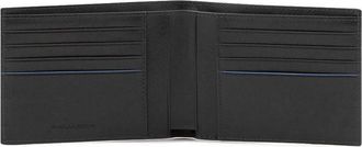 Piquadro Mens Black Leather Bags Wallet