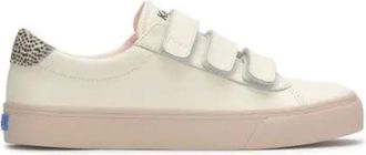 Keds Womens Keds Jump Kick V Sneakers Ivory Leather Comfort Casual Shoes ZAP1417