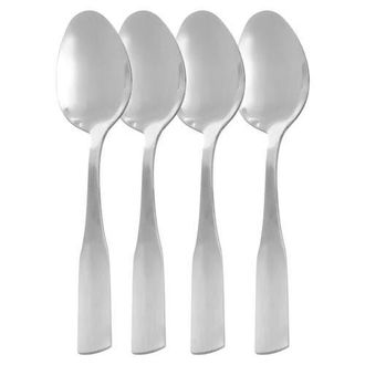 Gibson Home Classic Profile Tea Spoon 4 Piece Set in Silver at Nordstrom