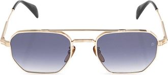 Eyewear by David Beckham 1229/S Zonnebril - Heren - Zonnebrillen - Geel - ONE Size - Accessoires