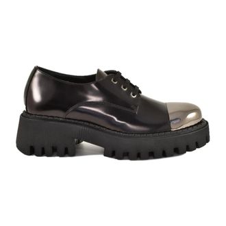 Loriblu Laced Shoes, female, Black, Size: 6 US Loriblu scarpe