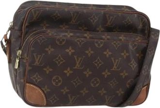 Louis Vuitton Pre-owned Cross Body Bags, female, Brown, Size: ONE SIZE Pre-owned Vintage Cross Body Bag
