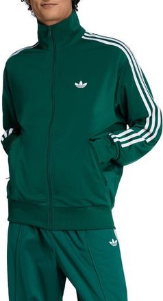 adidas Firebird Recycled Polyester Track Jacket in Cgreen at Nordstrom, Size Xx-Large