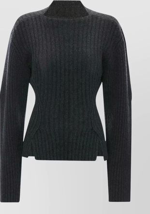 Victoria Beckham cashmere ribbed turtleneck sweater