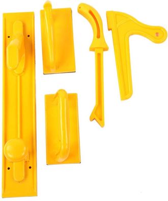 OEM Juego De 5 Bloques De Seguridad Para Empujar, Accesorios Para Sierra De Mesa, Herramientas Para Fresadora De Madera, Sierras De Mesa, Cepilladoras Y S