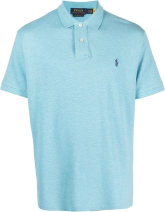 Polo Ralph Lauren Polo Pony polo shirt - men - Cotton - S - Blue