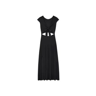Pain De Sucre Lange Jurk - Dames - Casual kleedjes - Zwart - XS - Kleedjes