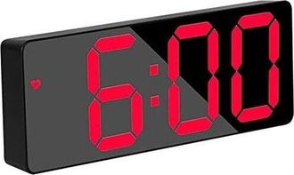 OEM Reloj Despertador Digital Led, Reloj De Escritorio Moderno, Rojo