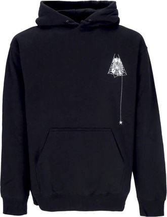 HUF Zwarte hoodie met kangoeroezak - Heren - Hoodies - Zwart - XL - Katoen - Hoodies & sweatvesten