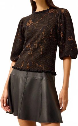 Marie Oliver Yardley Top In Nightgold