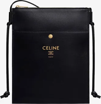 Celine Borsa a tracolla Sharp in pelle con logo frontale - CELINE - gender_Woman