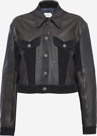 Versace leren jack