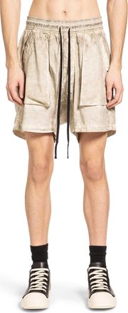 Thom Krom Cotton Canvas Drawstring Shorts