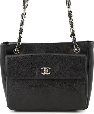 Chanel Grained Calfskin Tote Bag (Pre-Owned)