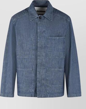 Jil Sander cotton shirt jacket