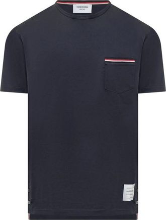 Thom Browne RWB-stripe Pocket T-shirt