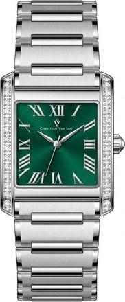 Christian Van Sant Womens Atelier Green Square 20mm