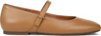 Vionic Womens Alameda Mary Jane Shoes In Camel