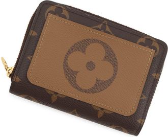 Louis Vuitton Monogram Reverse Noir Monogram Reverse Wallet (Bi-Fold) (Pre-Owned)