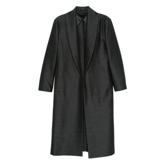 Alberta Ferretti Shawl-lapel Coat