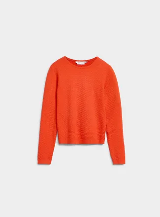 Contemporaine Womens Soft honeycomb sweater