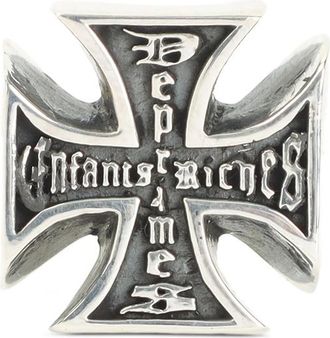 Enfants Riches Deprimes Cross-embellished Ring