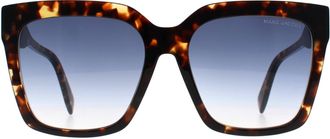 Marc Jacobs Square Womens Havana Blue Gradient 764/S - Brown - One Size