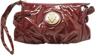 Gucci Pre-owned Clutches, female, Purple, Size: ONE SIZE Pre-owned Leather Clutch