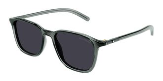 Montblanc MB0325S 004 Mens Sunglasses Grey Size 53