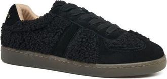 J/Slides Heidi Shearling Sneaker in Black at Nordstrom, Size 8.5
