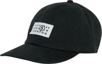 Maison Margiela Caps - unisex - Petten - Zwart - L - Accessoires