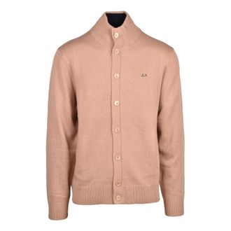 Sun 68 Heren, Truien, Roze, Maat: 3XL Wol